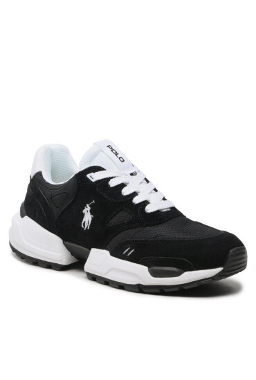 Polo Ralph Lauren Сникърси Polo Jgr Pp 809878035002 Black/White Pp - Mera.bg
