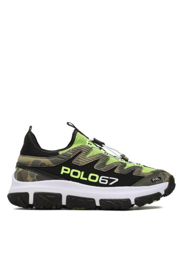 Polo Ralph Lauren Сникърси Advntr 300lt 809892351001 Black/Safety Yellow/Frog Camo - Mera.bg
