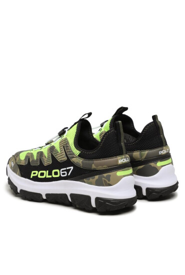 Polo Ralph Lauren Сникърси Advntr 300lt 809892351001 Black/Safety Yellow/Frog Camo - Mera.bg