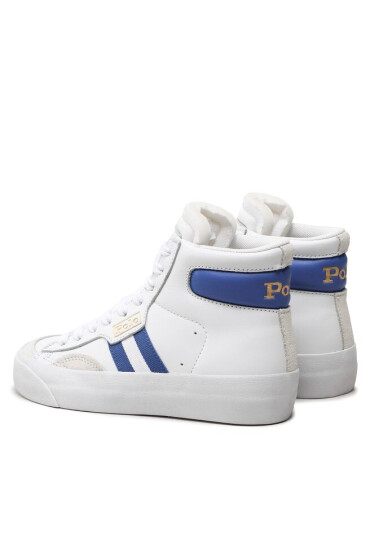 Polo Ralph Lauren Сникърси Grvin Mid-Sk-Htl 804871995005 Wht/Roy - Mera.bg