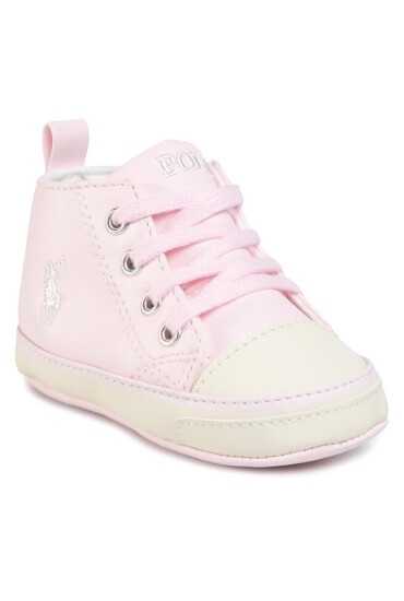 Polo Ralph Lauren Сникърси Hamptyn Hi RL100531 Light Pink/Off White - Mera.bg