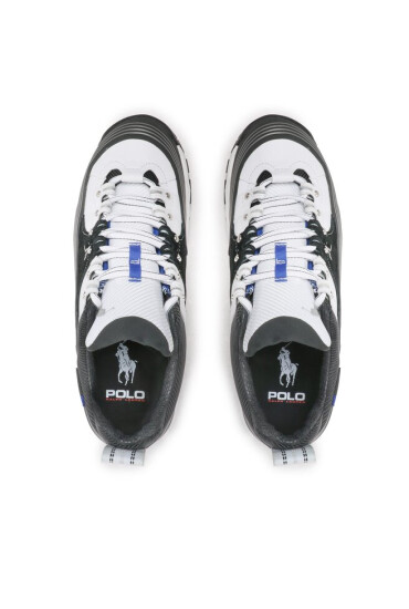 Polo Ralph Lauren Сникърси Harmon 809878562001 White/Black - Mera.bg