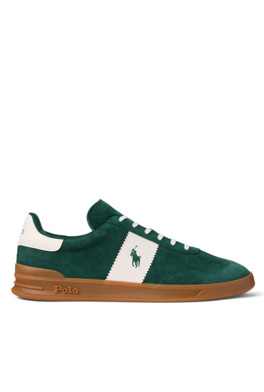 Polo Ralph Lauren Сникърси Hrt Aera Pp 809954903005 Зелен - Mera.bg
