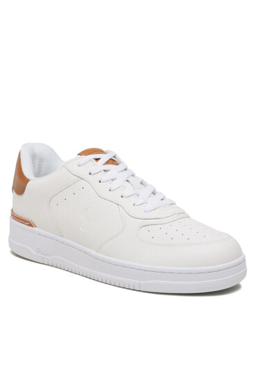 Polo Ralph Lauren Сникърси Masters Crt 809891797001 Deckwash White/Tan - Mera.bg