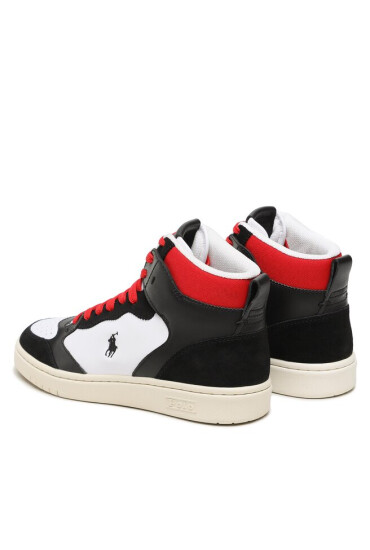 Polo Ralph Lauren Сникърси Polo Crt Hgh 809892297001 Черен - Mera.bg