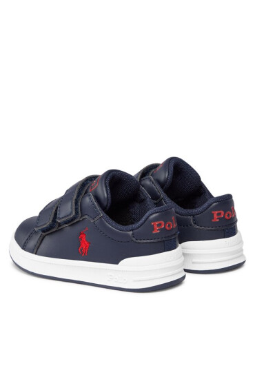 Polo Ralph Lauren Сникърси RF104276 M Navy Smooth W/ Red Pp M - Mera.bg
