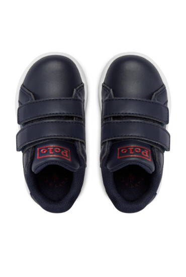 Polo Ralph Lauren Сникърси RF104276 M Navy Smooth W/ Red Pp M - Mera.bg