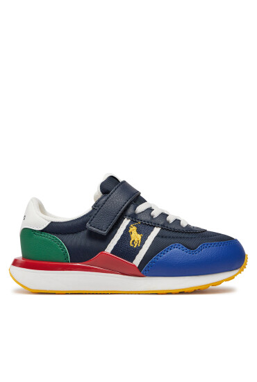 Polo Ralph Lauren Сникърси RL00607410 C Navy Nylon/Tumbled/Multi W/ Yellow Pp - Mera.bg