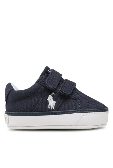 Polo Ralph Lauren Сникърси Sayer Ez Layette RL100717 Navy Canvas w/ White PP - Mera.bg