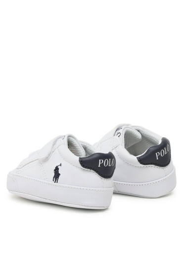 Polo Ralph Lauren Сникърси Theron V Ps Layette RL100720 White Smooth/Navy w/ Navy PP - Mera.bg