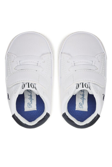 Polo Ralph Lauren Сникърси Theron V Ps Layette RL100720 White Smooth/Navy w/ Navy PP - Mera.bg