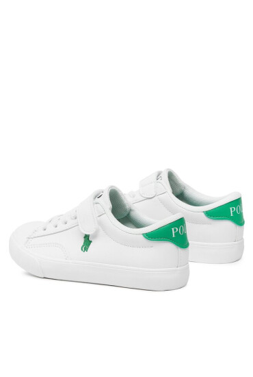 Polo Ralph Lauren Сникърси Theron V Ps RF104101 White Smooth PU/Green w/ Green PP - Mera.bg