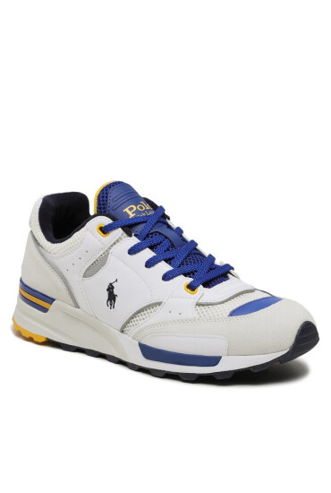 Polo Ralph Lauren Сникърси Trackstr 200 809891757001 White/Royal/Gold - Mera.bg