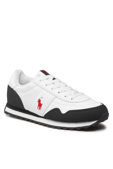Polo Ralph Lauren Сникърси Train 89 Pp RF104134 White Tumbled/Navy Micro w/ Red PP - Mera.bg