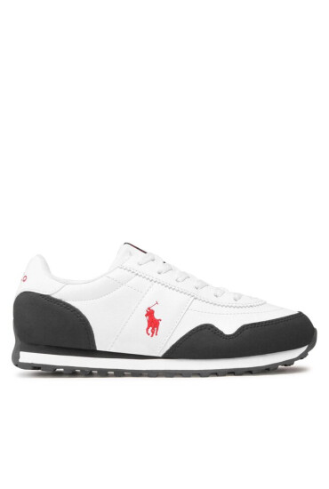 Polo Ralph Lauren Сникърси Train 89 Pp RF104134 White Tumbled/Navy Micro w/ Red PP - Mera.bg