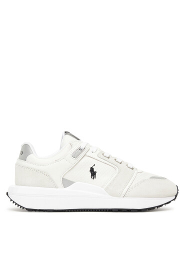 Polo Ralph Lauren Сникърси Train 89 V2 Suede-Paneled Sneaker 809973974001 Бял - Mera.bg