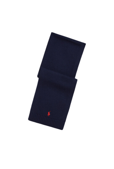 Polo Ralph Lauren Зимен шал 323953205001 Тъмносин - Mera.bg