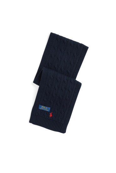Polo Ralph Lauren Зимен шал 323953206001 Тъмносин - Mera.bg