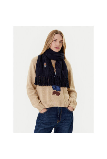 Polo Ralph Lauren Зимен шал 455981434002 Тъмносин - Mera.bg