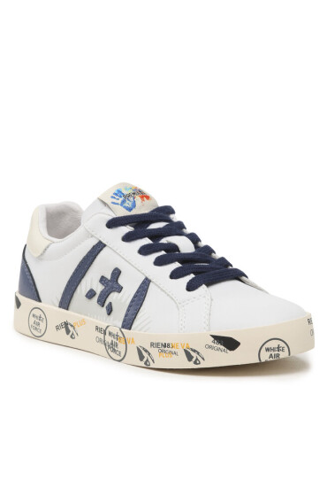 Premiata Сникърси Andy 18179360 M White/Navy - Mera.bg