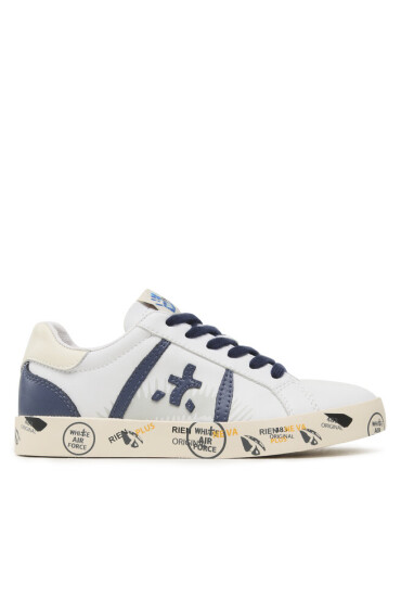 Premiata Сникърси Andy 18179360 M White/Navy - Mera.bg
