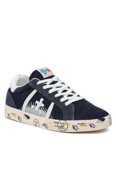 Premiata Сникърси Andy Lace 185309336X S Navy - Mera.bg