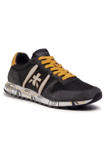 Premiata Сникърси Eric 4944 Black/Orange - Mera.bg