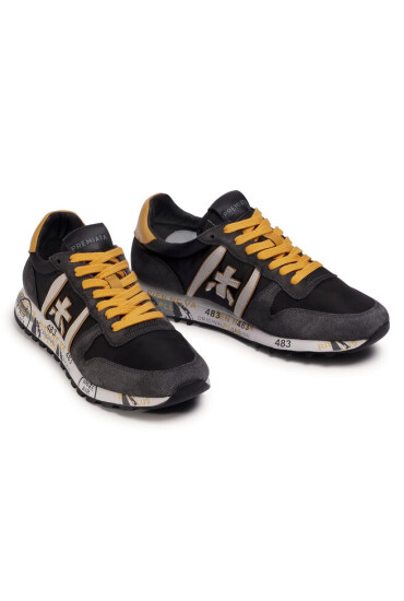 Premiata Сникърси Eric 4944 Black/Orange - Mera.bg
