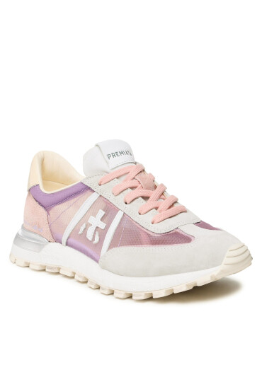 Premiata Сникърси Johnlowd 6217 Beige/Pink - Mera.bg