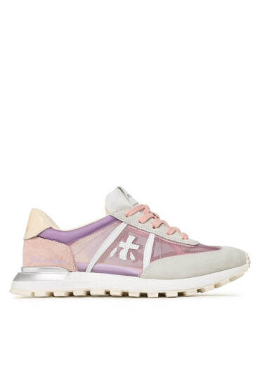 Premiata Сникърси Johnlowd 6217 Beige/Pink - Mera.bg
