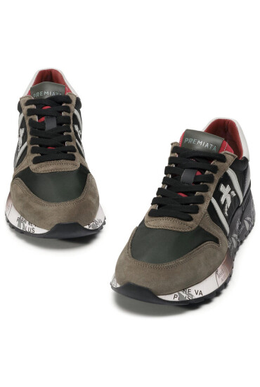 Premiata Сникърси Lander 4949 Black/Green - Mera.bg