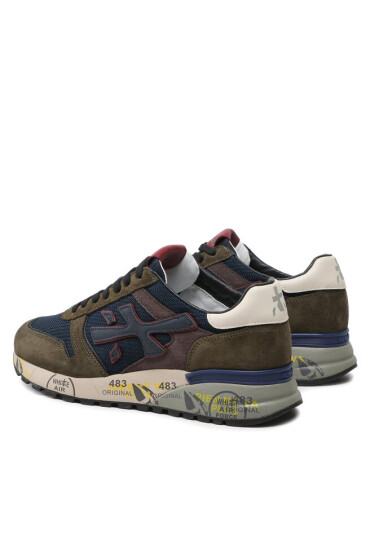 Premiata Сникърси Mick 5893 Olive/Blue - Mera.bg