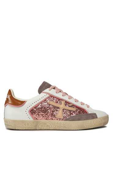 Premiata Сникърси Stevend 6481 Pink/White - Mera.bg