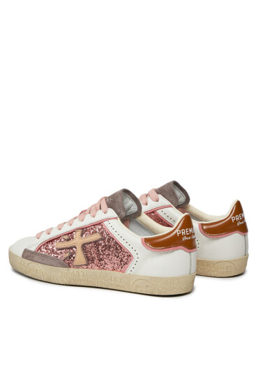 Premiata Сникърси Stevend 6481 Pink/White - Mera.bg