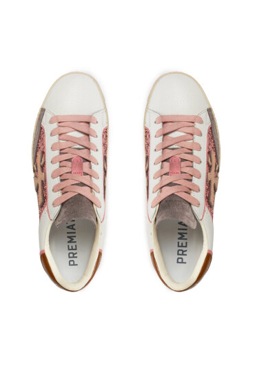 Premiata Сникърси Stevend 6481 Pink/White - Mera.bg
