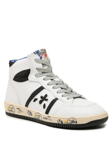 Premiata Сникърси Wally Hi 18321839 S White/Black - Mera.bg