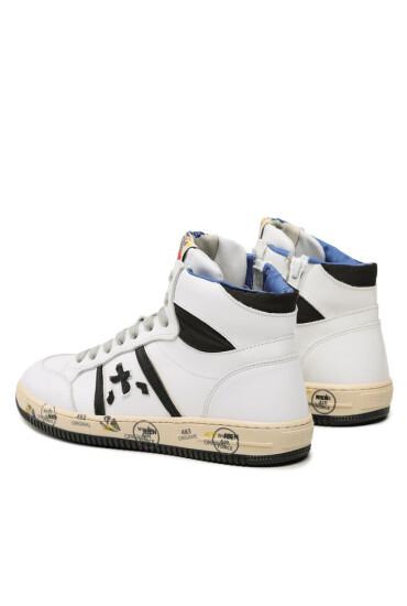 Premiata Сникърси Wally Hi 18321839 S White/Black - Mera.bg