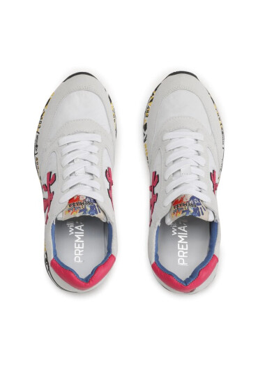 Premiata Сникърси Zac-Zac 18091849 M White/Fuxia - Mera.bg