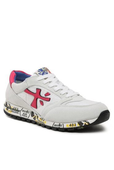 Premiata Сникърси Zac Zac 18091849 S White/Fuxia - Mera.bg