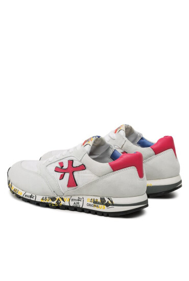 Premiata Сникърси Zac Zac 18091849 S White/Fuxia - Mera.bg