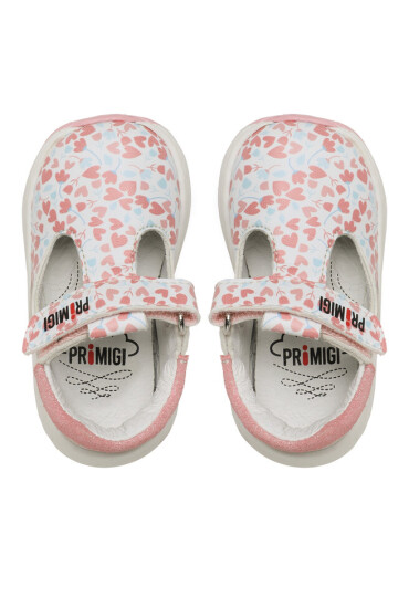 Primigi Сникърси 3905200 White-Coral - Mera.bg