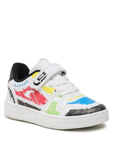 Primigi Сникърси 3957811 Multicolor White-Black - Mera.bg