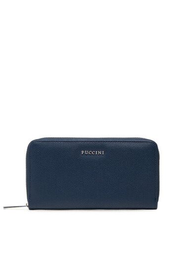Puccini Голям дамски портфейл BLP830G Тъмносин - Mera.bg