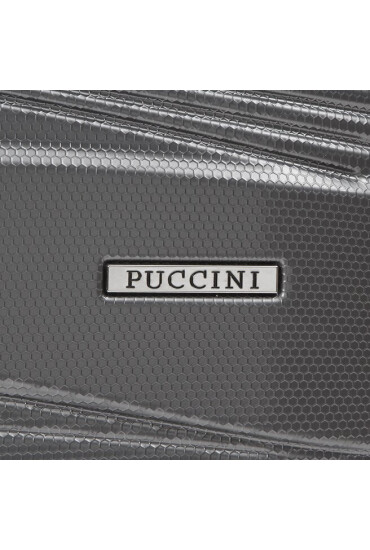 Puccini Голям куфар ABS020A Сив - Mera.bg