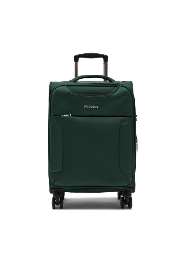 Puccini Самолетен куфар за ръчен багаж EM50950C Зелен - Mera.bg