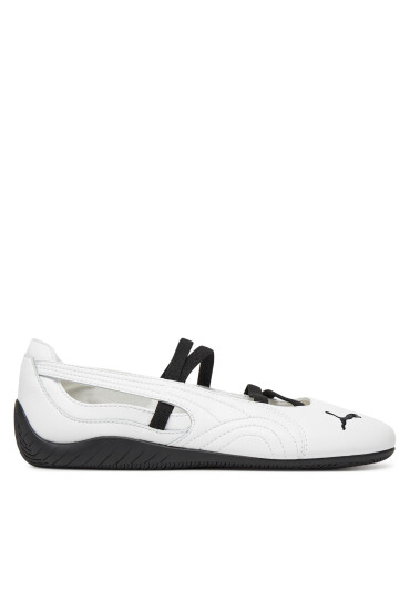 Puma Балеринки Speedcat Ballet LTH Wns 403587 01 Бял - Mera.bg