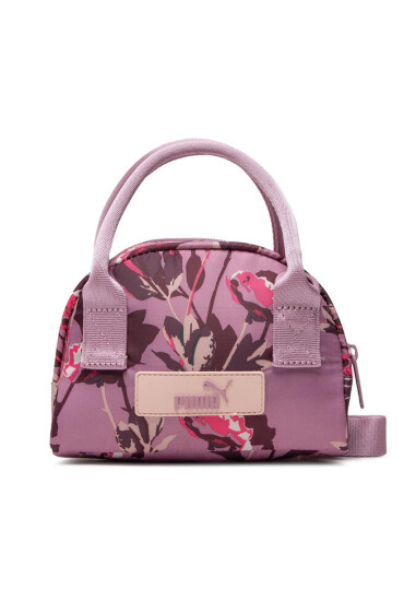 Puma Дамска чанта Core Pop Mini Grip Bag 079150 03 Pale Grape/Floral Aop - Mera.bg