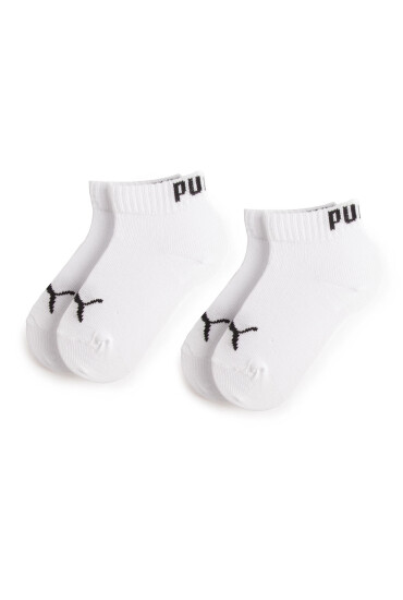 Puma Комплект 2 чифта къси чорапи унисекс 194011001 Бял - Mera.bg