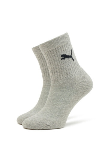 Puma Комплект 3 чифта дълги чорапи детски Junior Crew Sock 3P 907958 Бял - Mera.bg