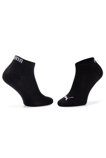 Puma Комплект 3 чифта къси чорапи детски 907375 Black - Mera.bg